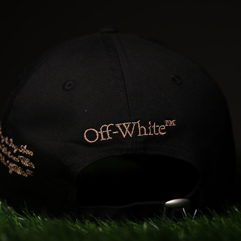 New Era Off-White x AC Milan Black 9FORTY Adjustable Cap (LIMITED ONLINE EXCLUSIVE)