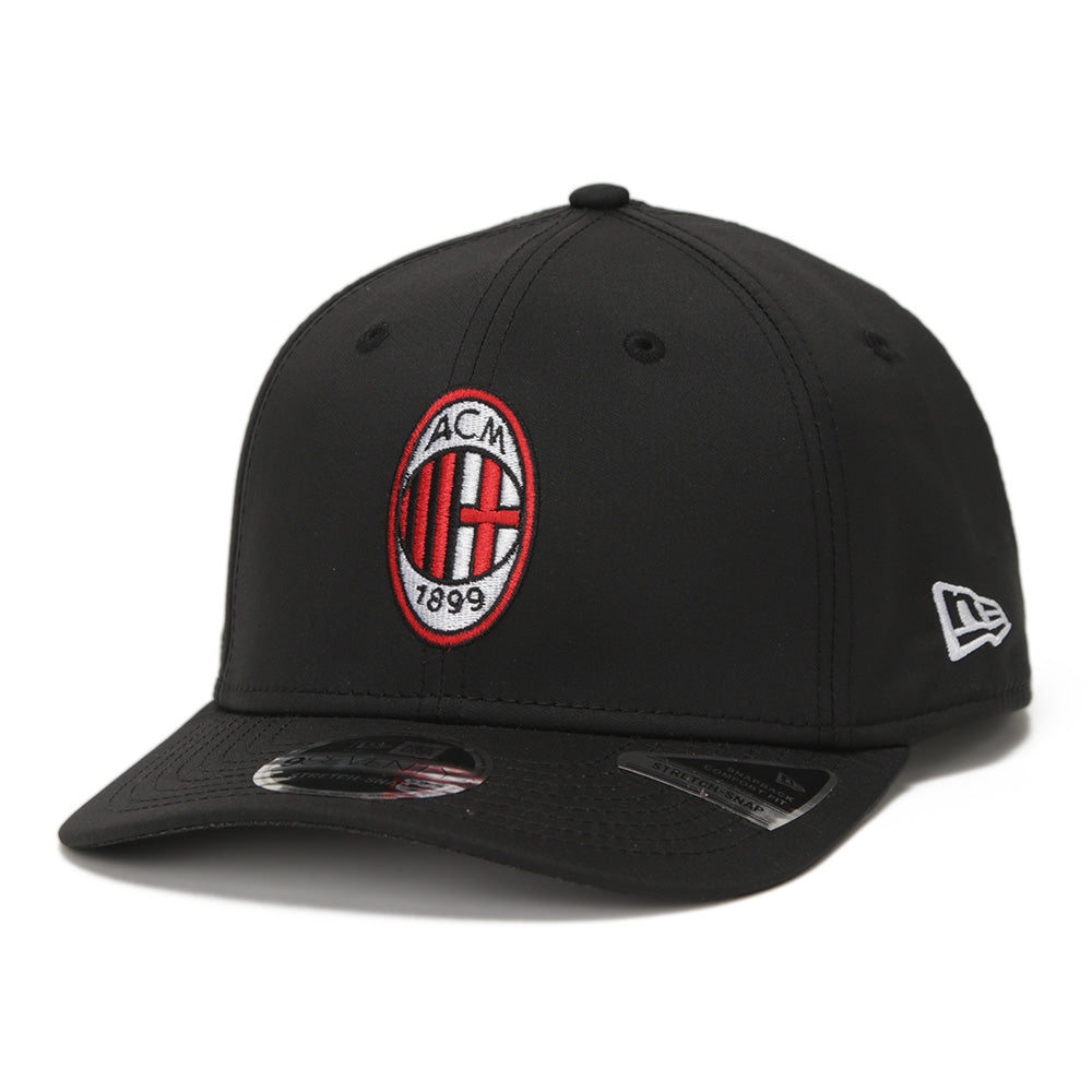 New Era AC Milan FC Black 9SEVENTY Stretch Snapback Cap