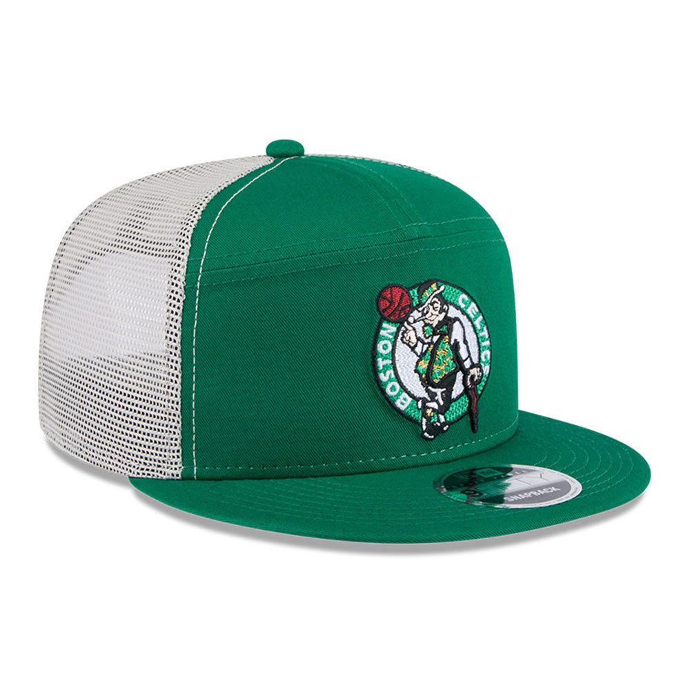 New Era Boston Celtics NBA 2025 All Star Games Green 9FIFTY Split Panel Snapback Cap