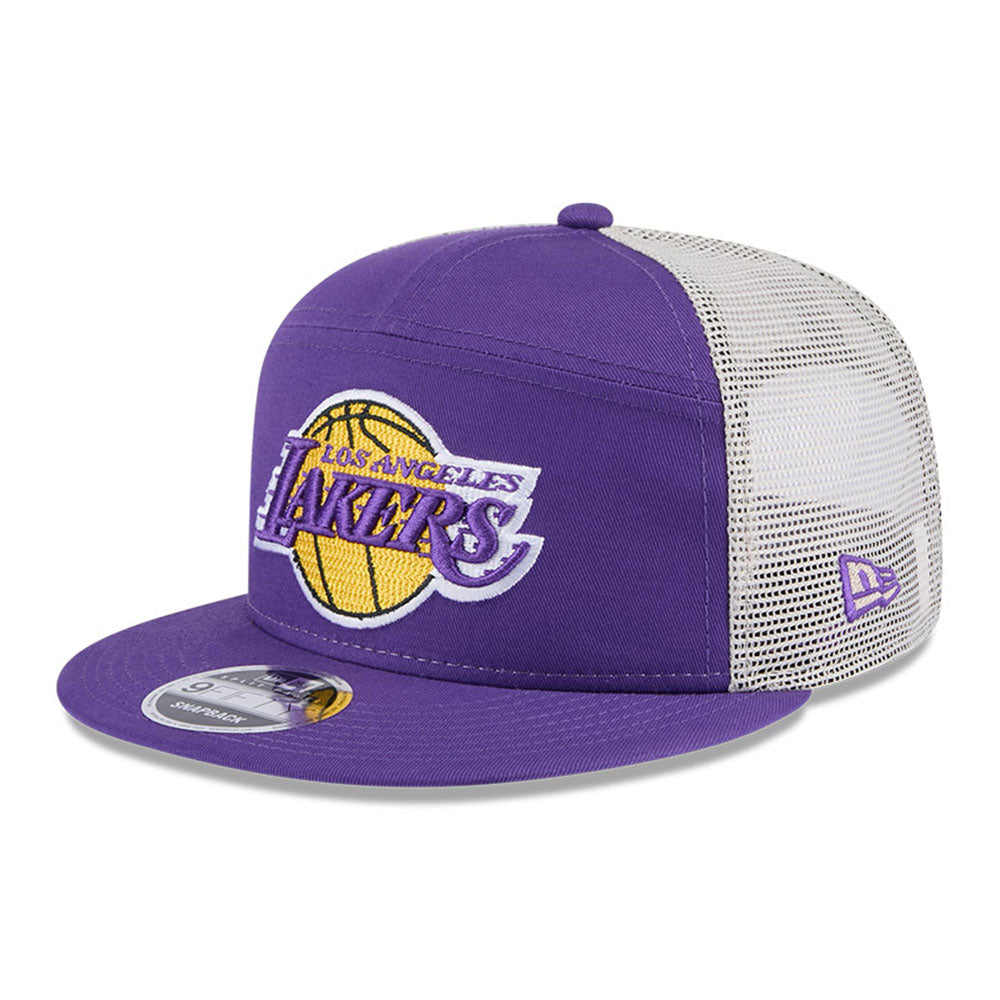 New Era Los Angeles Lakers NBA 2025 All Star Games Purple 9FIFTY Split Panel Snapback Cap