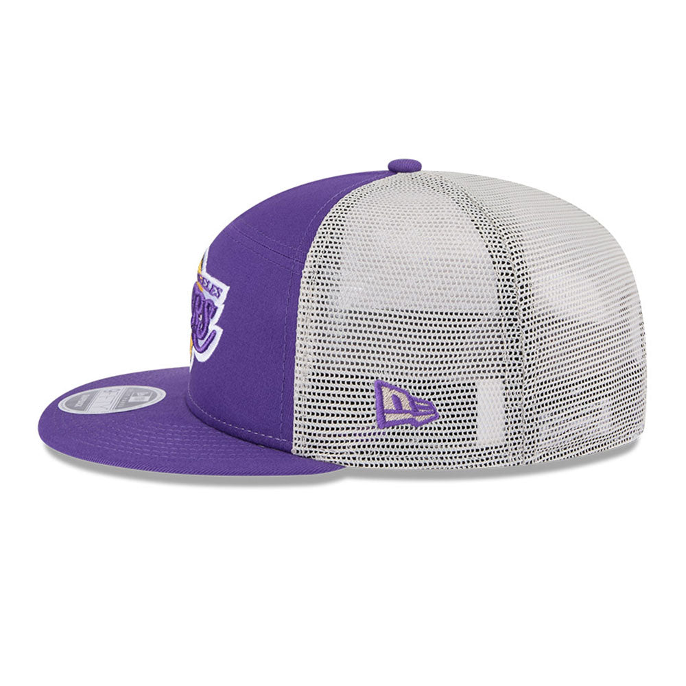 New Era Los Angeles Lakers NBA 2025 All Star Games Purple 9FIFTY Split Panel Snapback Cap