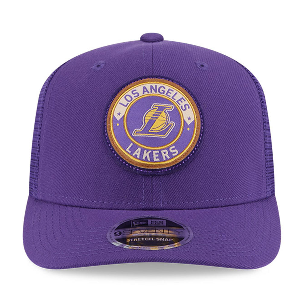 New Era Los Angeles Lakers NBA 2025 Al Star Games Purple 9SEVENTY Stretch Snapback Cap