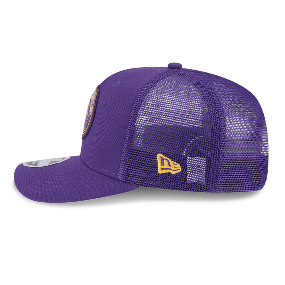 New Era Los Angeles Lakers NBA 2025 Al Star Games Purple 9SEVENTY Stretch Snapback Cap