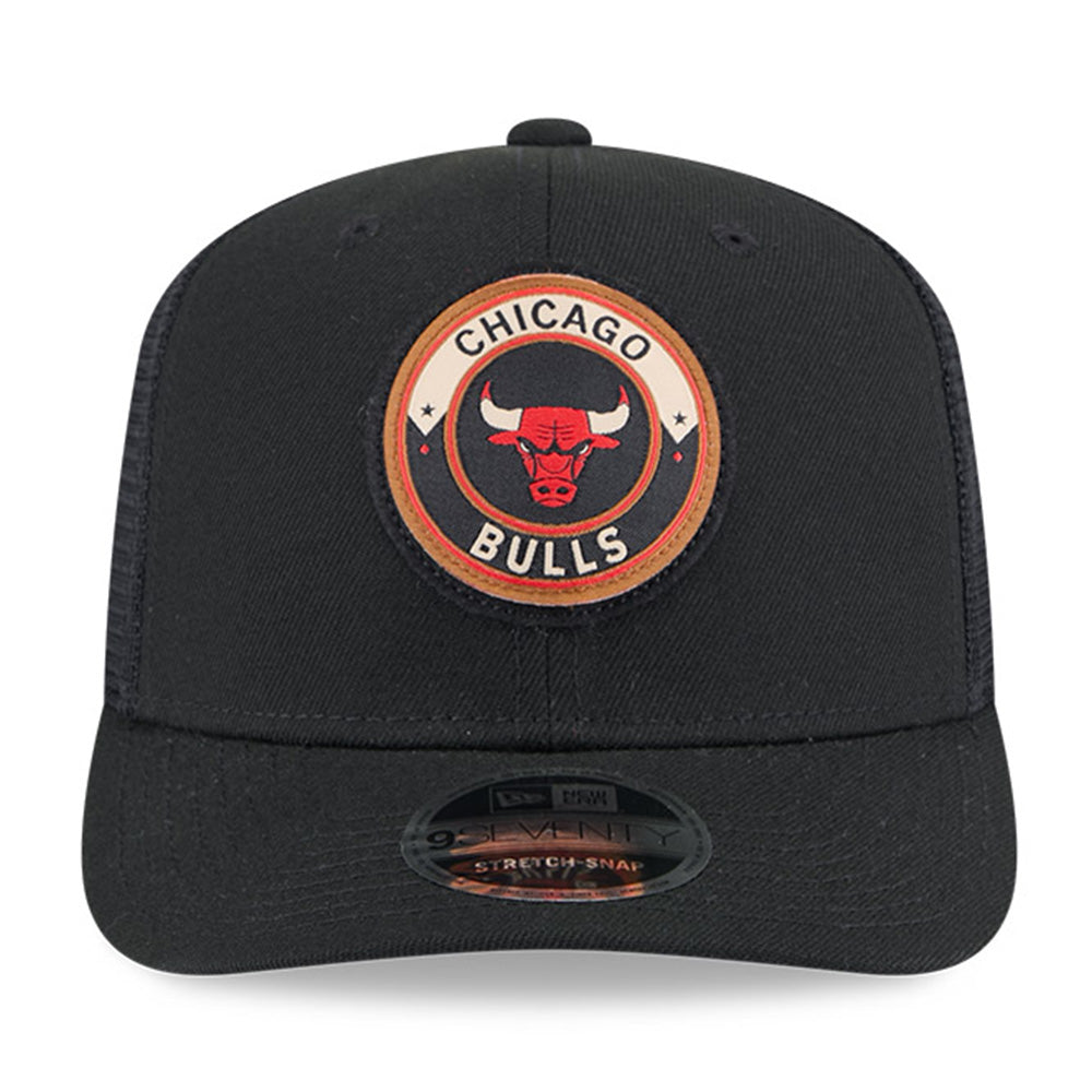 New Era Chicago Bulls NBA 2025 All Star Games Black 9SEVENTY Stretch Snapback Cap