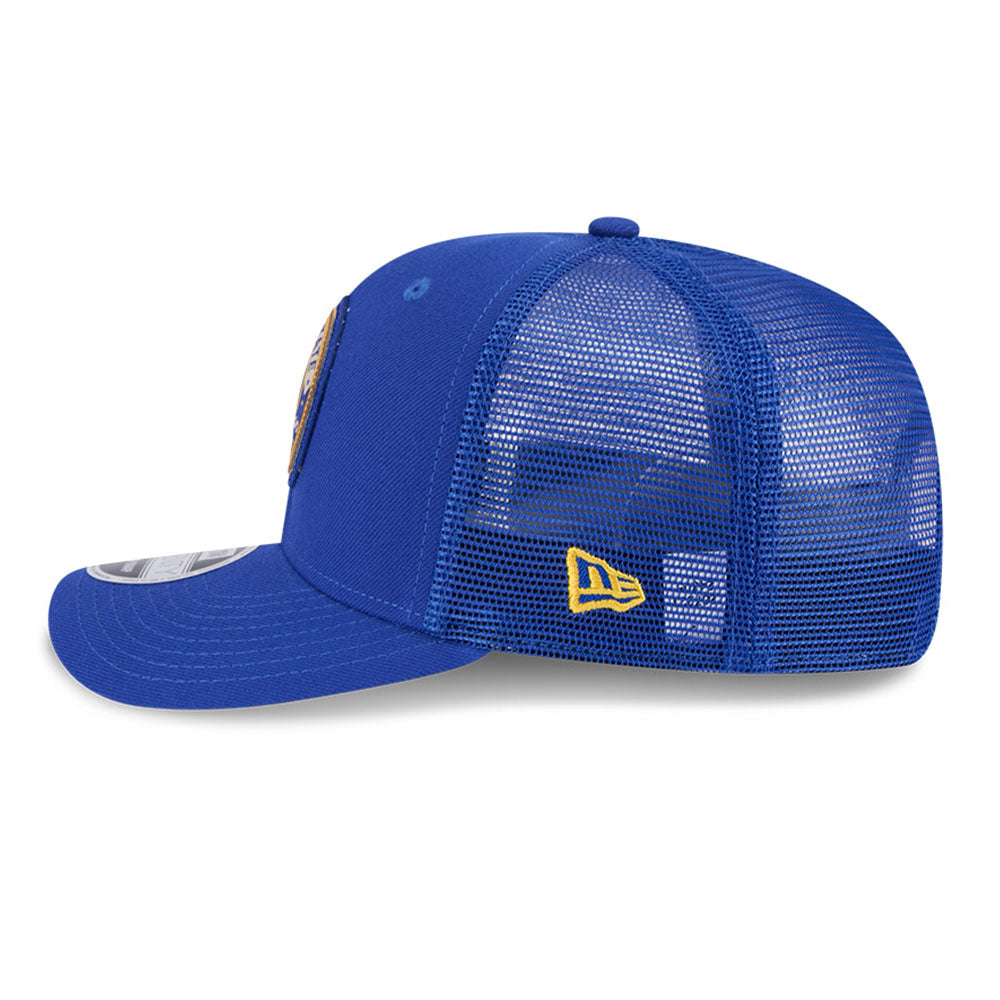 New Era Golden State Warriors NBA 2025 All Star Games Medium Blue 9SEVENTY Stretch Snapback Cap