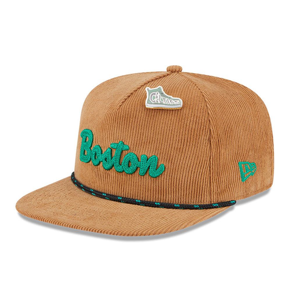 New Era Boston Celtics NBA 2025 All Star Games Brown Golfer Cap