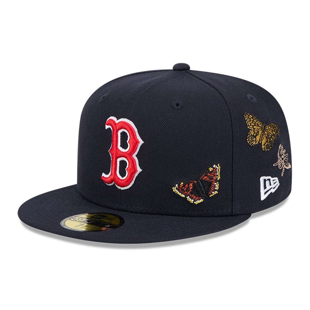 New Era x FELT Boston Red Sox MLB Navy 59FIFTY Fitted Cap