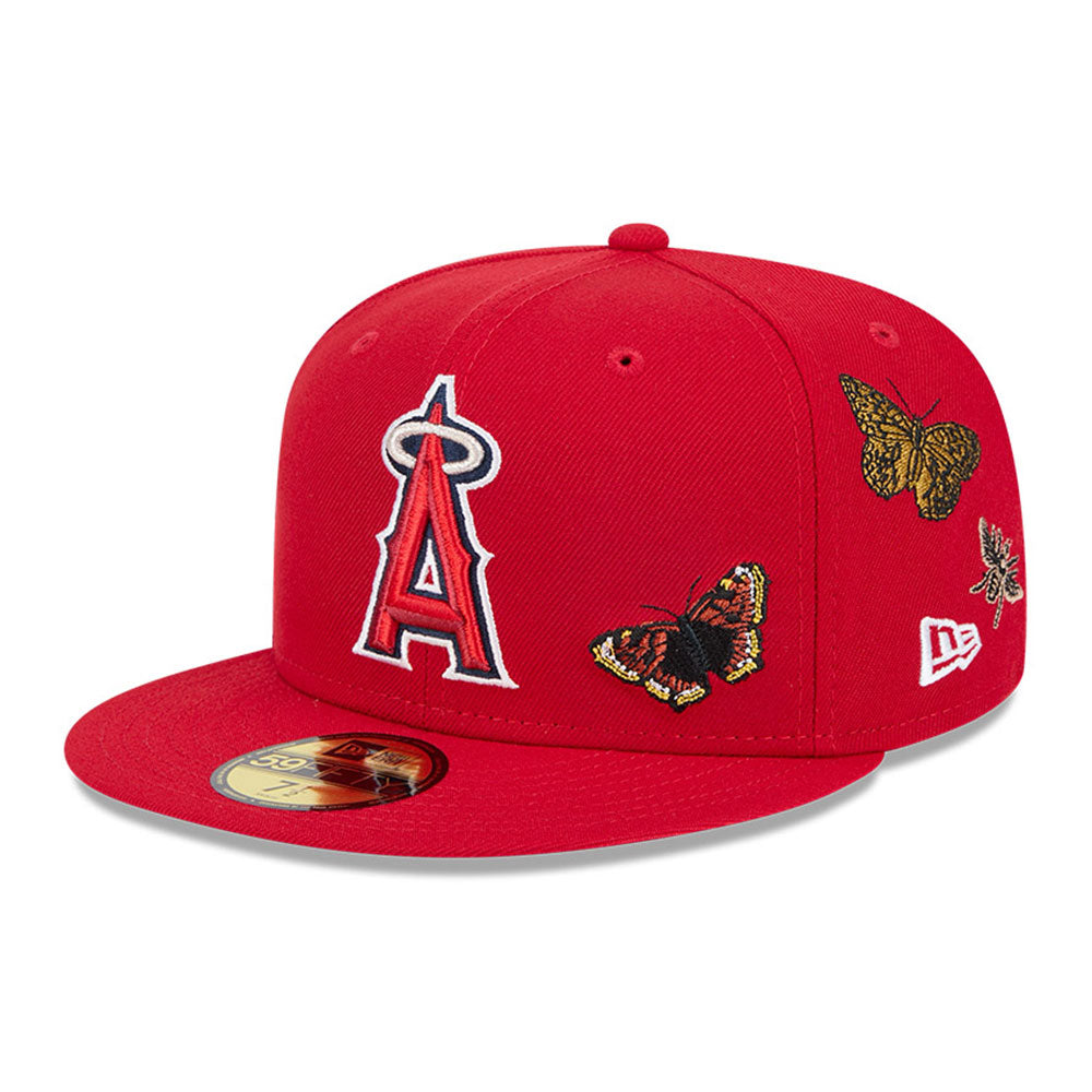 New Era x FELT Anaheim Angels MLB Red 59FIFTY Fitted Cap