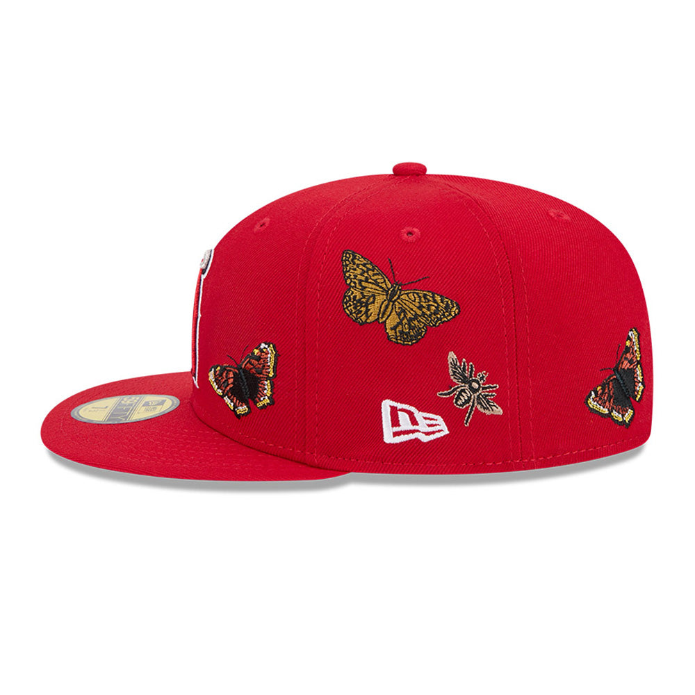 New Era x FELT Anaheim Angels MLB Red 59FIFTY Fitted Cap