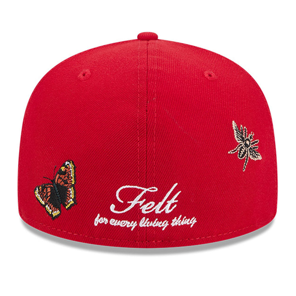 New Era x FELT Anaheim Angels MLB Red 59FIFTY Fitted Cap