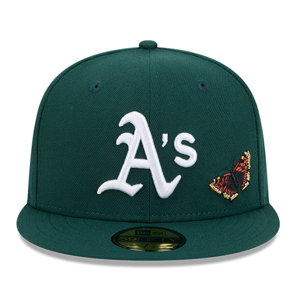 New Era x FELT Oakland Athletics MLB Dark Green 59FIFTY Fitted Cap