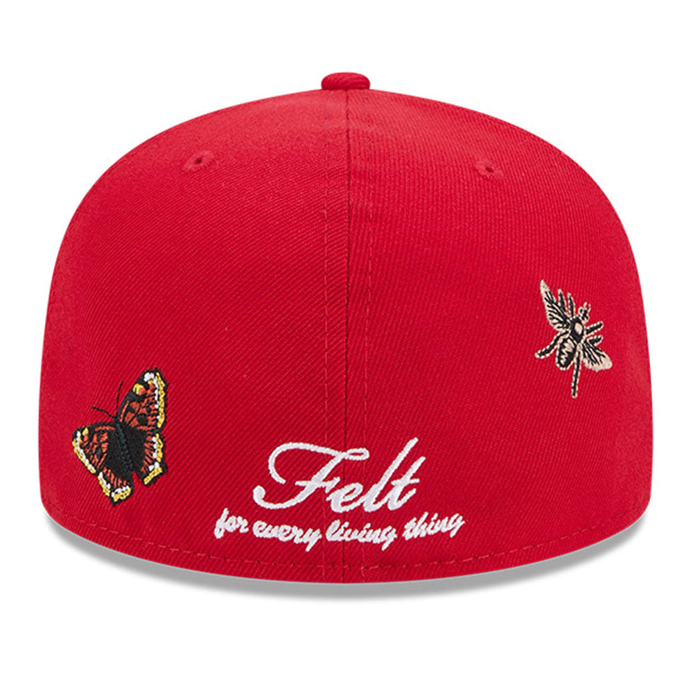 New Era x FELT Philadelphia Phillies MLB Red 59FIFTY Fitted Cap