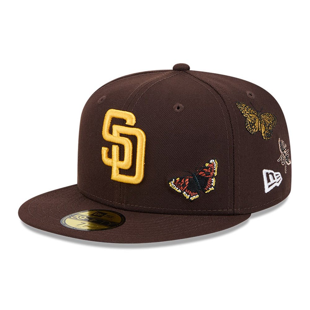 New Era x FELT San Diego Padres MLB Dark Brown 59FIFTY Fitted Cap