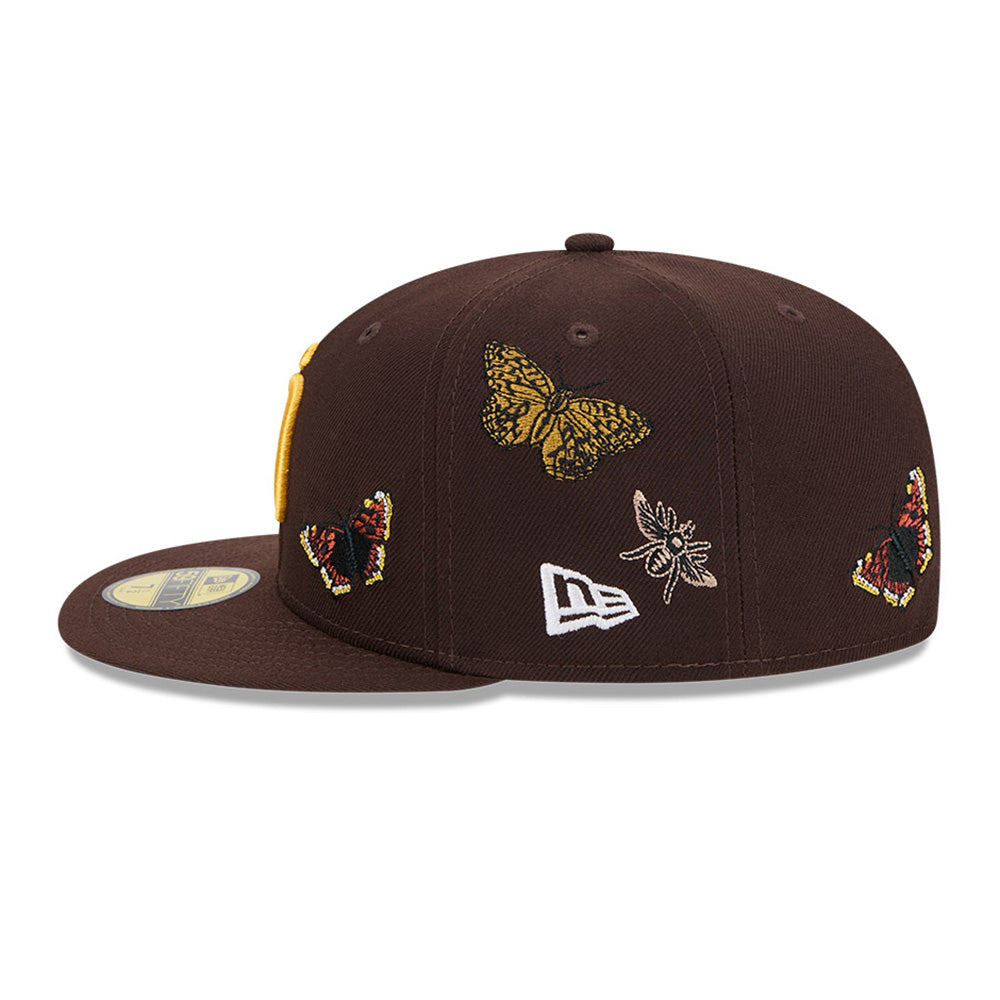 New Era x FELT San Diego Padres MLB Dark Brown 59FIFTY Fitted Cap