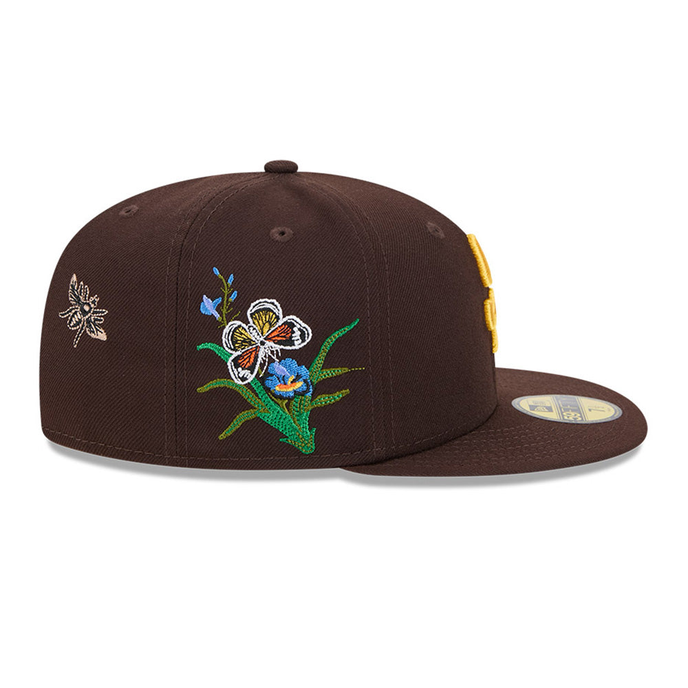 New Era x FELT San Diego Padres MLB Dark Brown 59FIFTY Fitted Cap