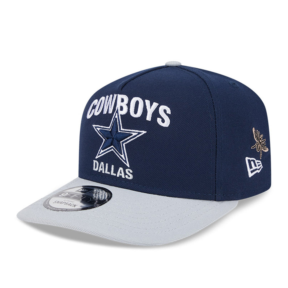 New Era x FELT Dallas Cowboys Dark NFL Blue 9FIFTY Snapback Cap