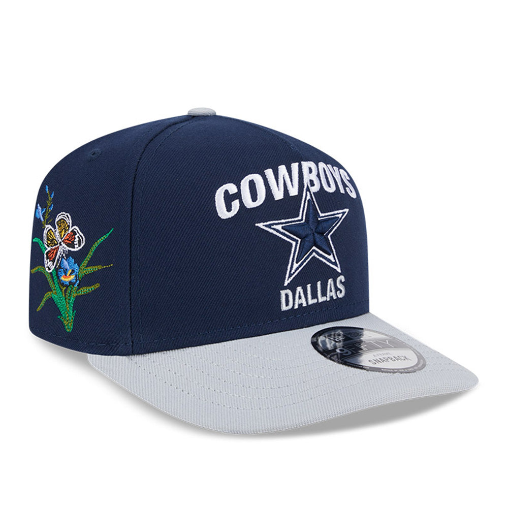 New Era x FELT Dallas Cowboys Dark NFL Blue 9FIFTY Snapback Cap