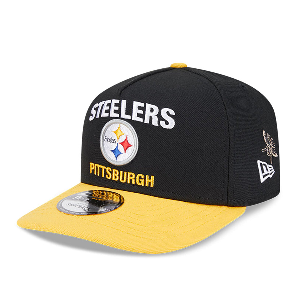 New Era x FELT Pittsburg Steelers NFL Black 9FIFTY Snapback Cap