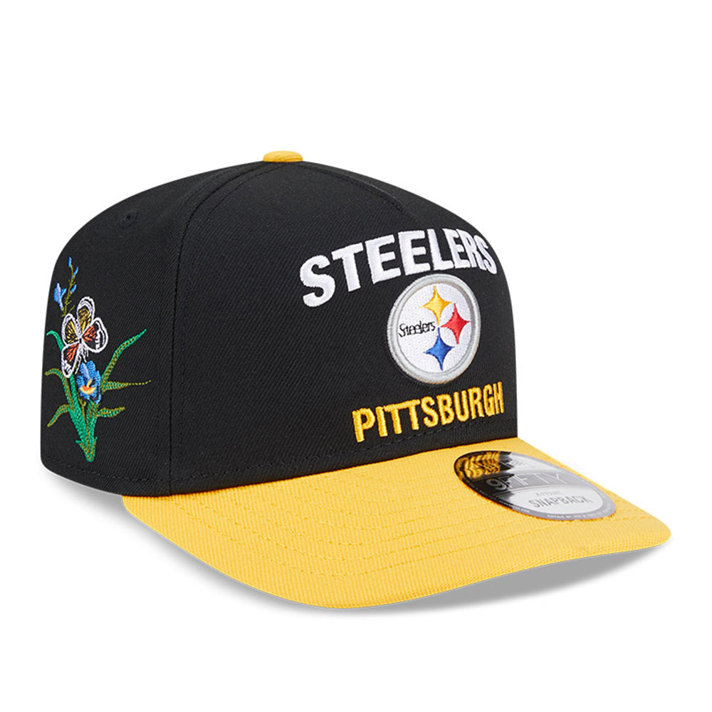 New Era x FELT Pittsburg Steelers NFL Black 9FIFTY Snapback Cap