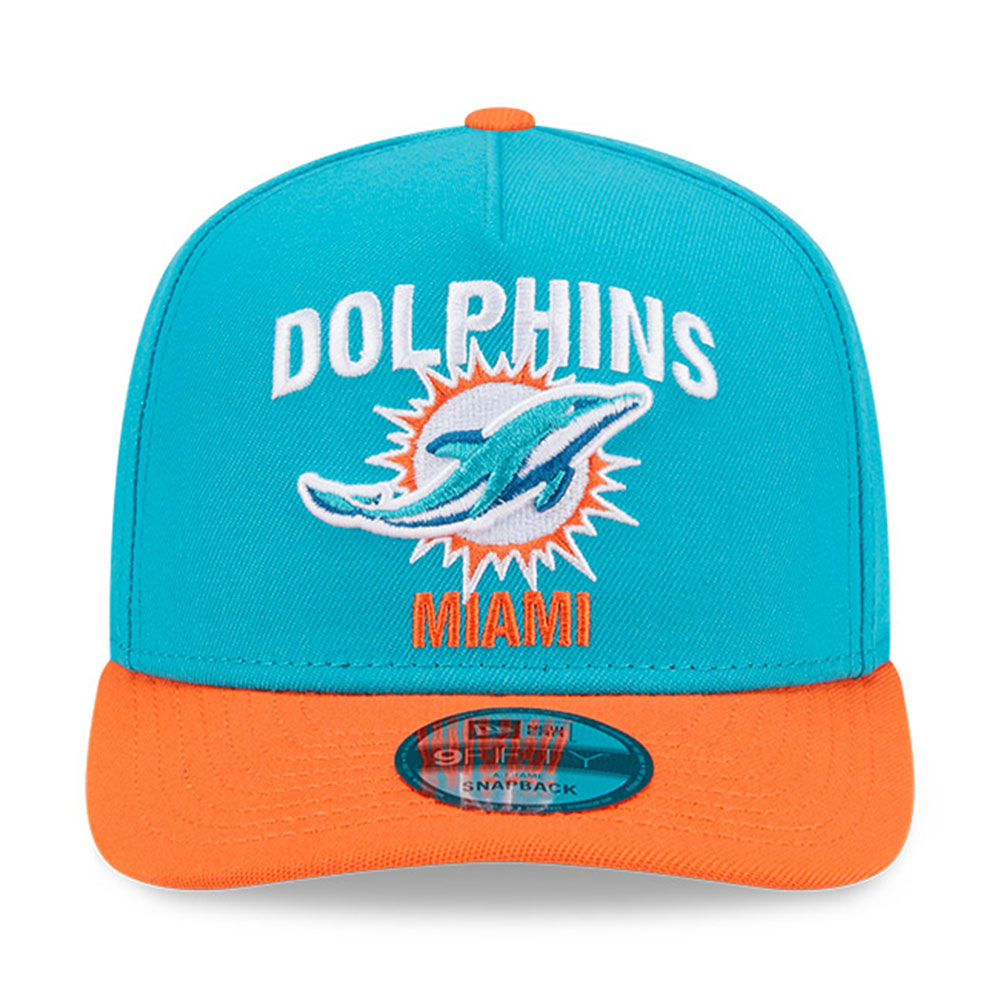 New Era x FELT Miami Dolphins NFL Turquoise 9FIFTY Snapback Cap