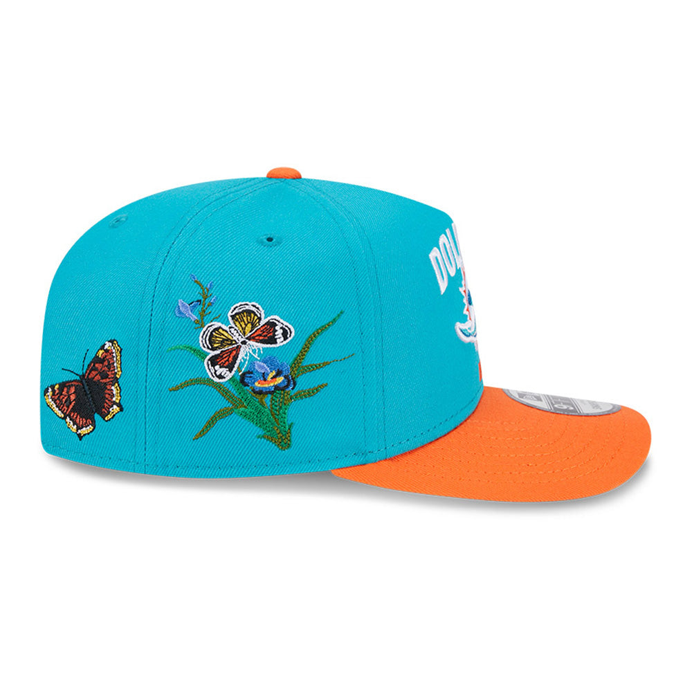 New Era x FELT Miami Dolphins NFL Turquoise 9FIFTY Snapback Cap