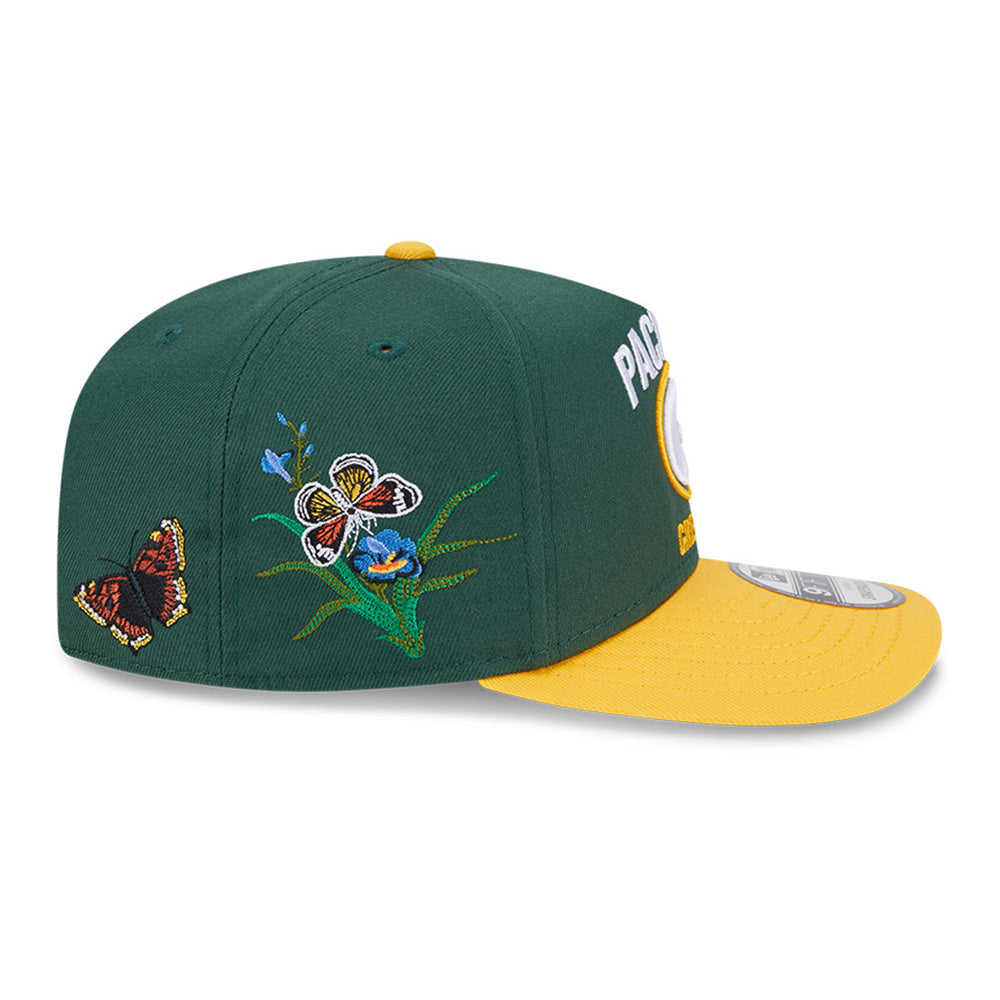 New Era x FELT Green Bay Packers NFL Dark Green 9FIFTY Snapback Cap