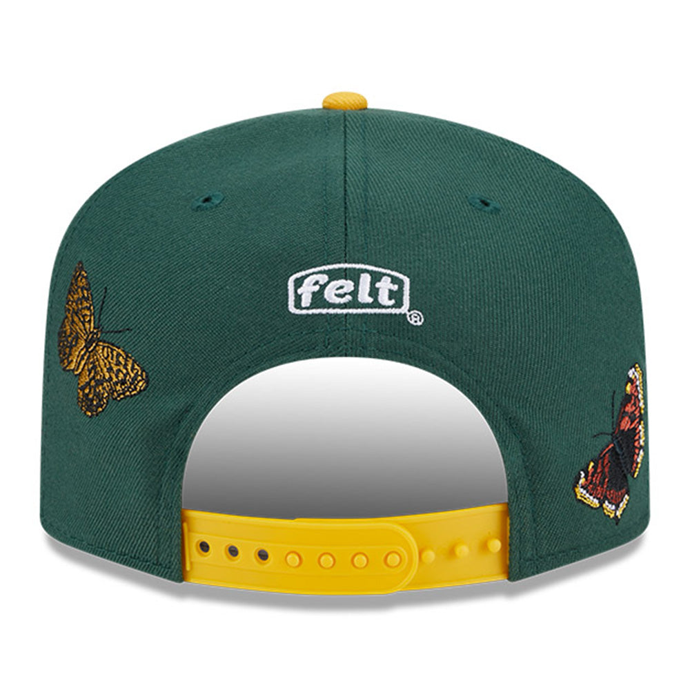 New Era x FELT Green Bay Packers NFL Dark Green 9FIFTY Snapback Cap