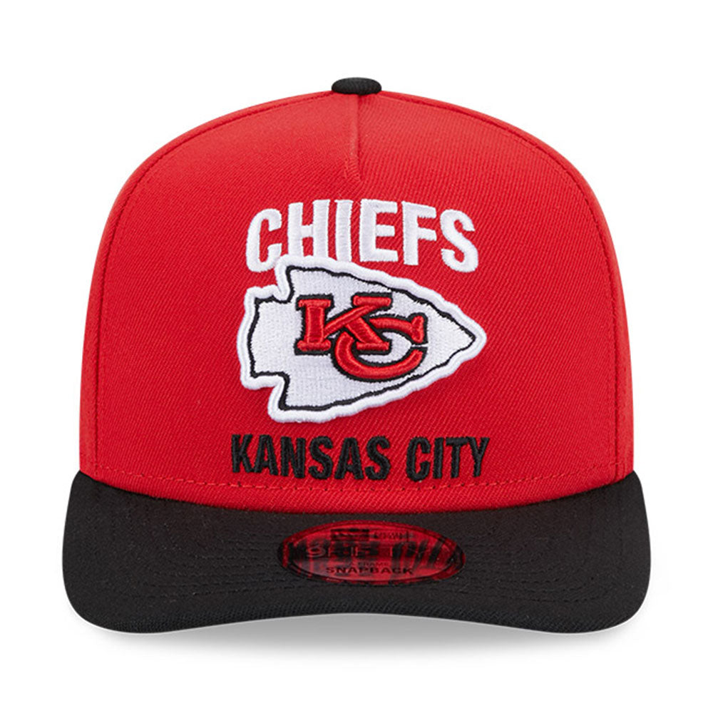 New Era x FELT Kansas City Chiefs NFL Red 9FIFTY Snapback Cap