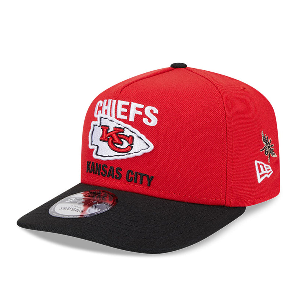 New Era x FELT Kansas City Chiefs NFL Red 9FIFTY Snapback Cap