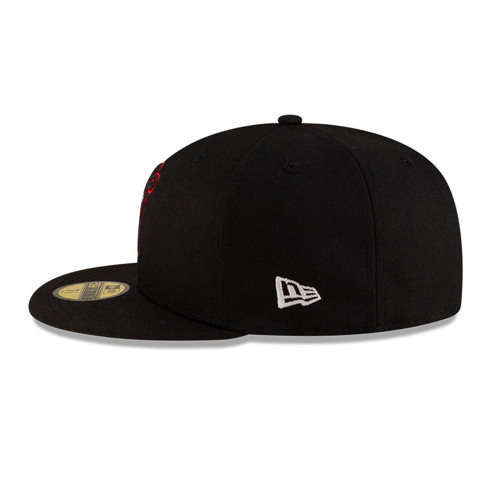 Joker J DC Entertainment Black 59FIFTY Fitted Cap