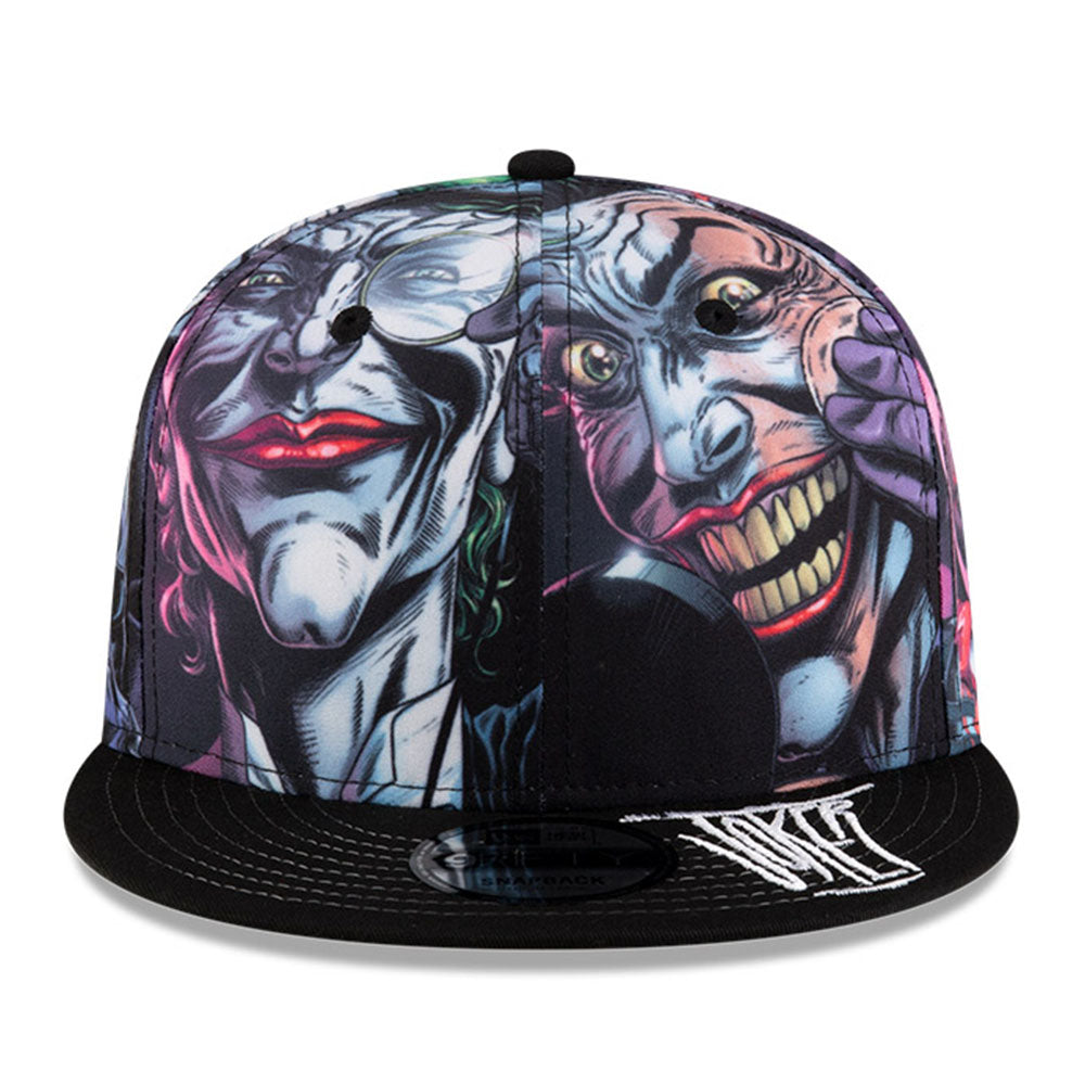 Joker All Over DC Entertainment Black 9FIFTY Snapback Cap