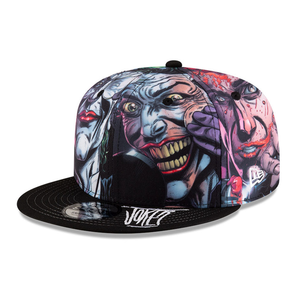 Joker All Over DC Entertainment Black 9FIFTY Snapback Cap