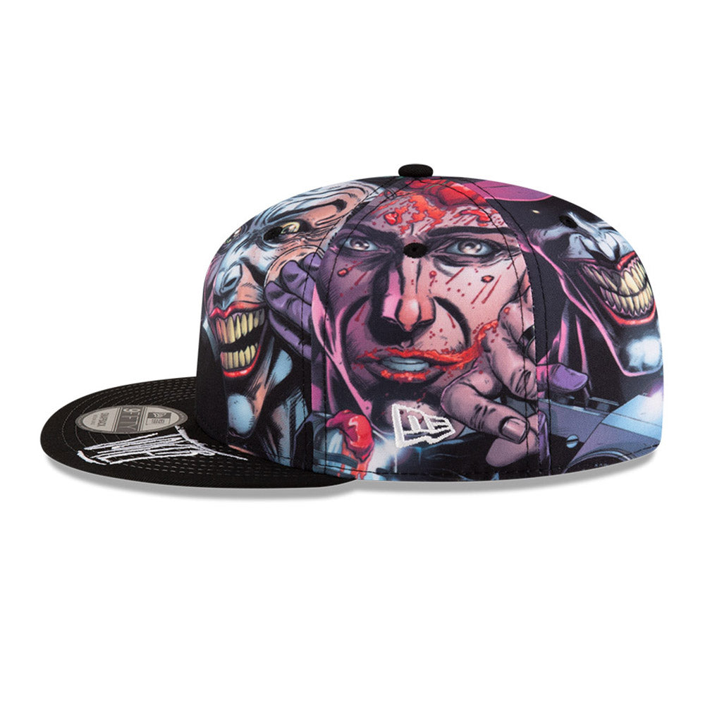 Joker All Over DC Entertainment Black 9FIFTY Snapback Cap