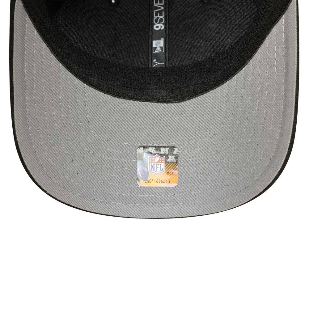 New Era Las Vegas Raiders OTC Black 9SEVENTY Stretch Snapback Cap