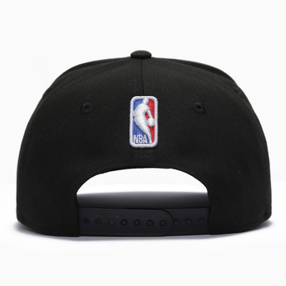 New Era Chicago Bulls NBA Statement Black 9SEVENTY Stretch Snapback Cap