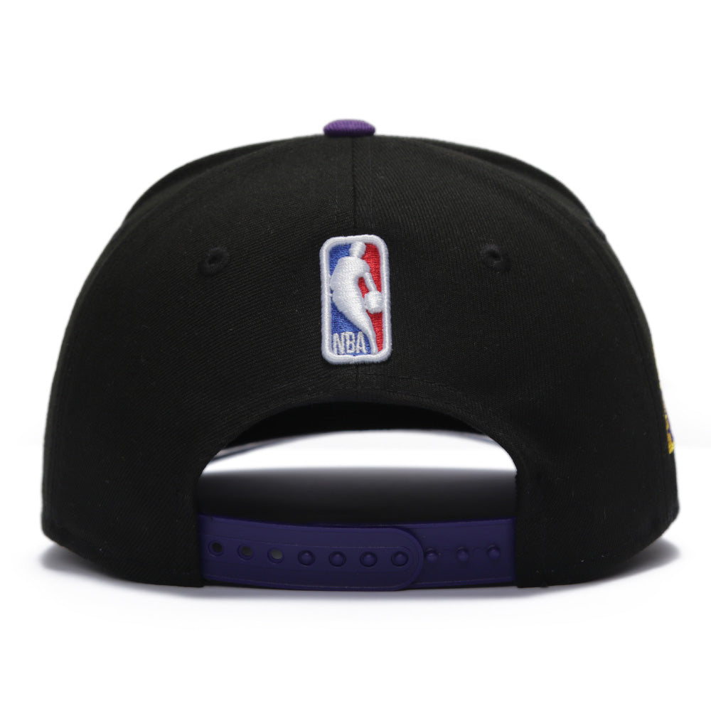 New Era Los Angeles Lakers NBA Statement Purple 9SEVENTY Stretch Snapback Cap