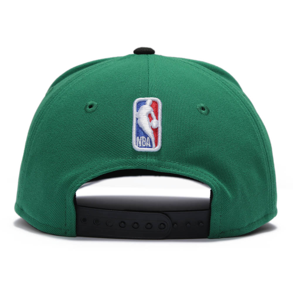 New Era Boston Celtics NBA Statement Black Green 9SEVENTY Stretch Snapback Cap