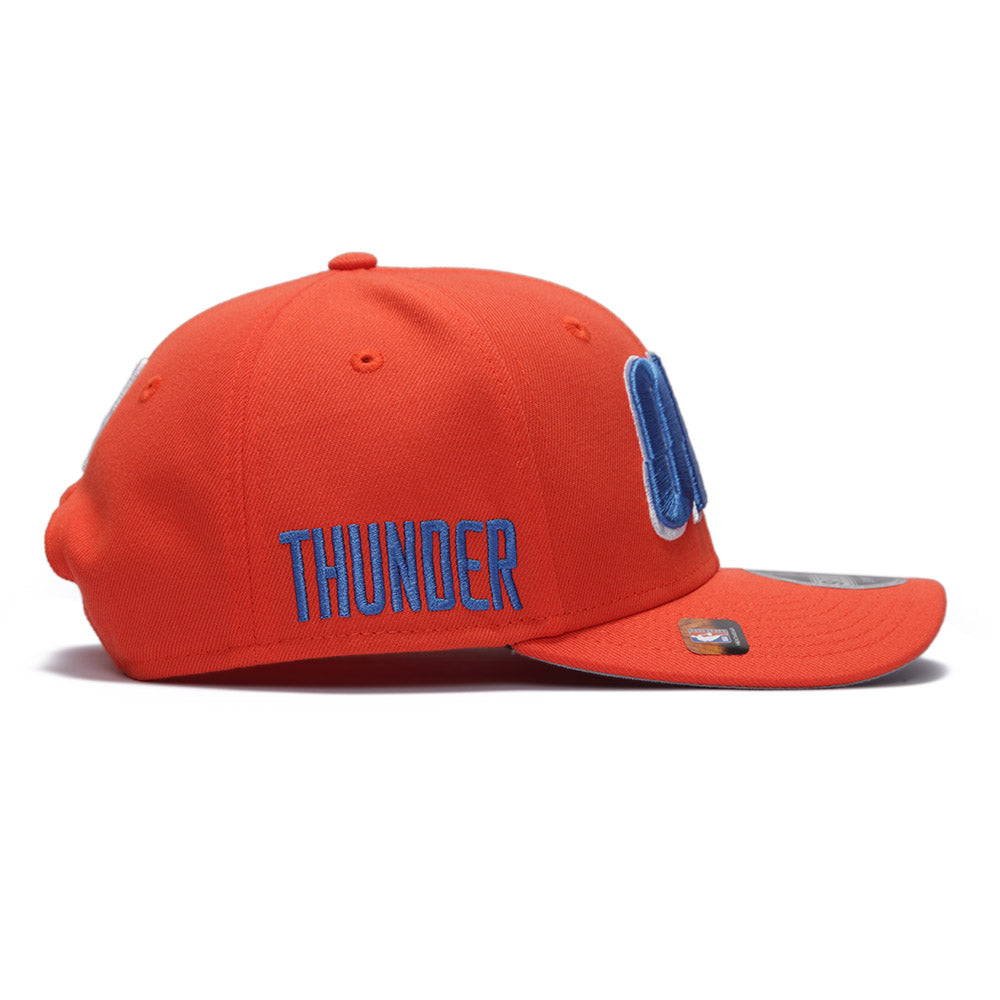 New Era Oklahoma City Thunder NBA Statement Orange 9SEVENTY Stretch Snapback Cap