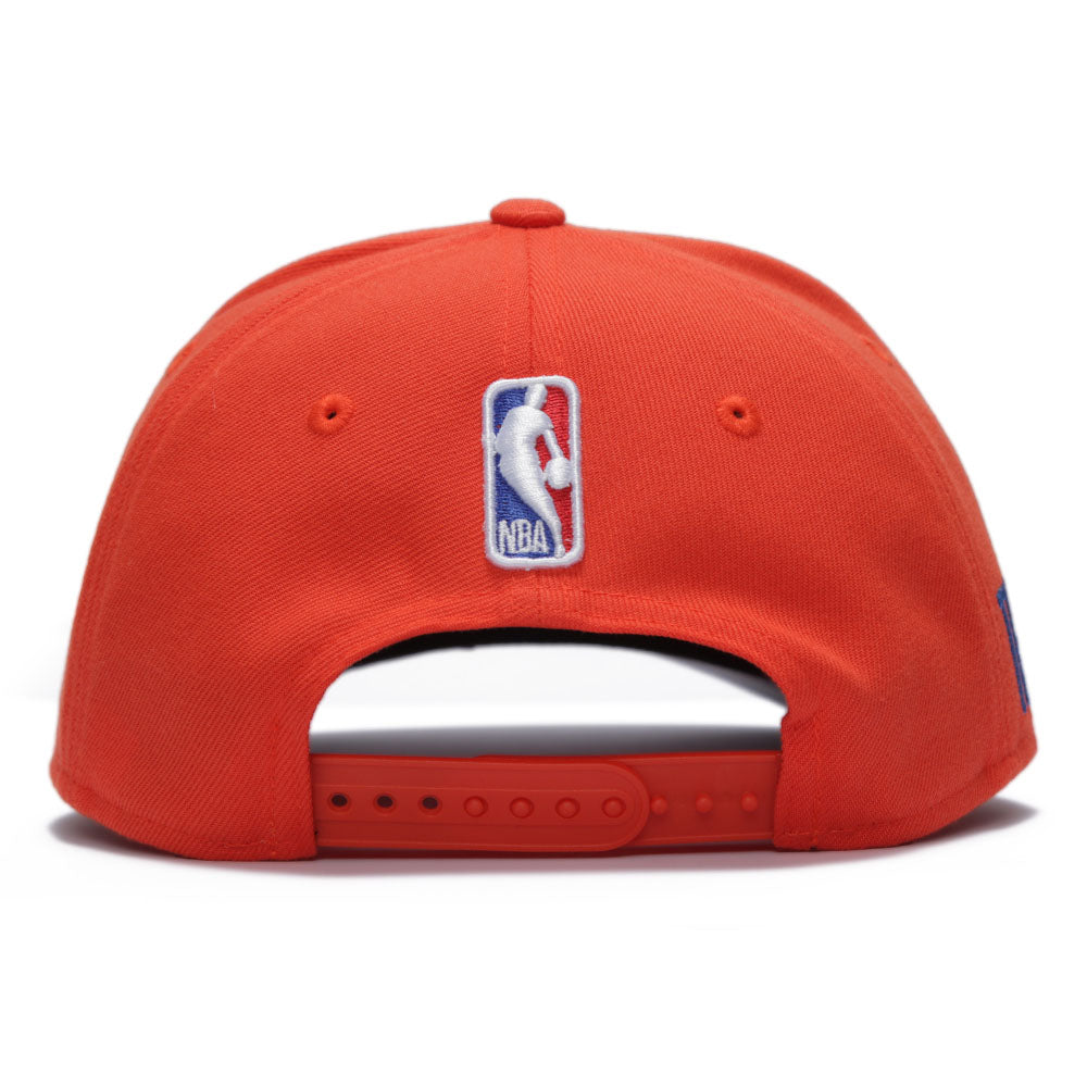 New Era Oklahoma City Thunder NBA Statement Orange 9SEVENTY Stretch Snapback Cap