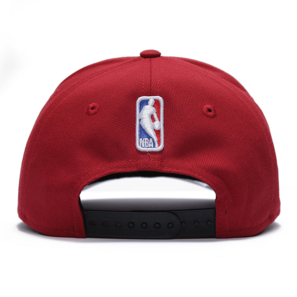 New Era Miami Heat NBA Statement Maroon 9SEVENTY Stretch Snapback Cap