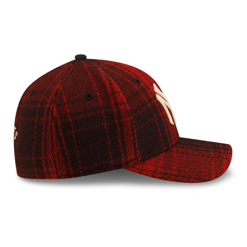 New Era x Ralph Lauren New York Yankees MLB Plaid Red 49FORTY Fitted Cap (ONLINE EXCLUSIVE)