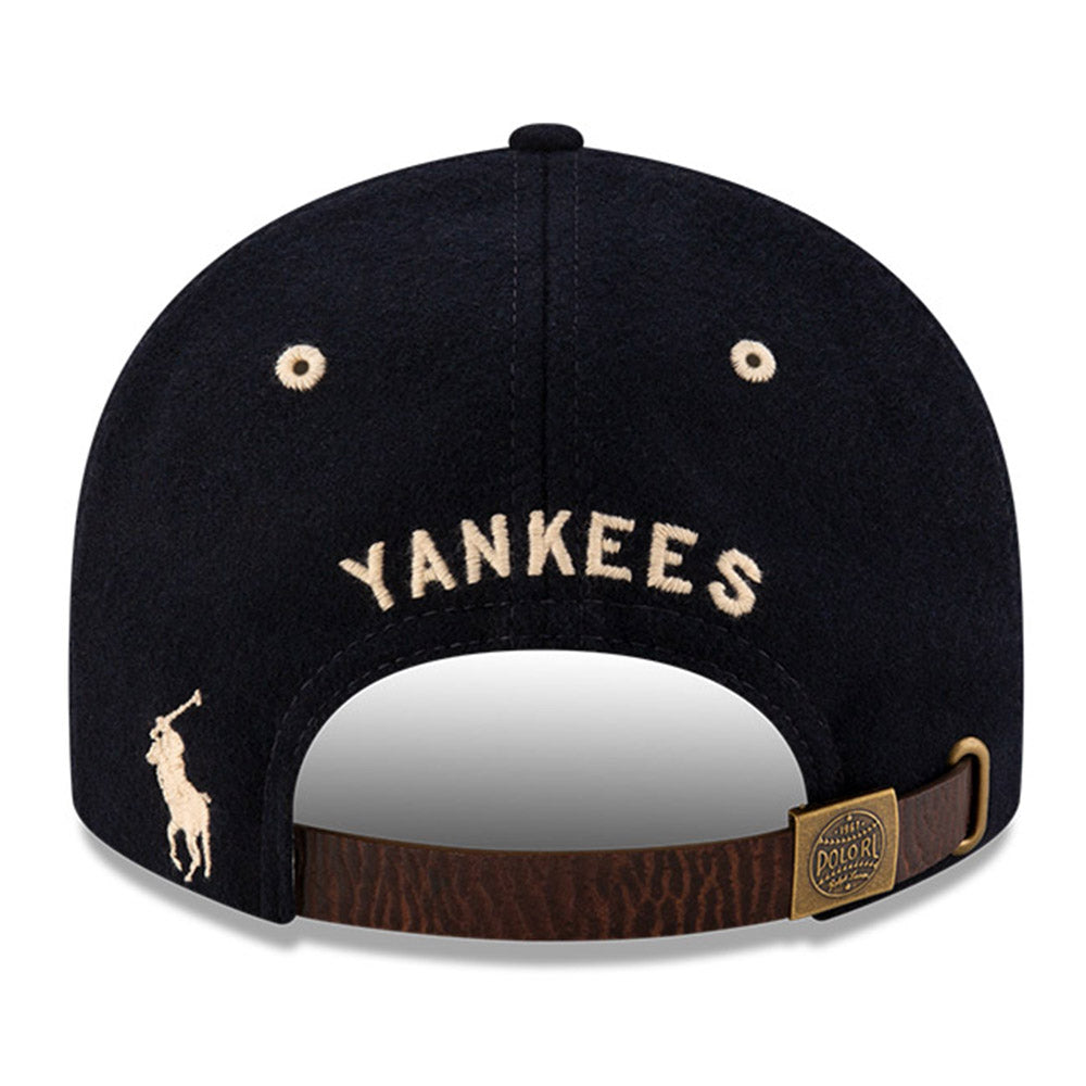 New Era x Ralph Lauren New York Yankees MLB Navy 9FIFTY Retro Crown Adjustable Cap