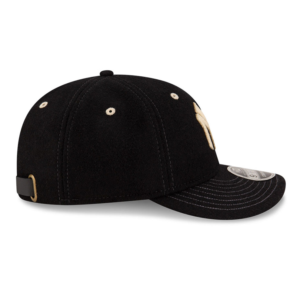 New Era x Ralph Lauren New York Yankees MLB Black 9FIFTY Retro Crown Adjustable Cap ( ONLINE EXCLUSIVE )