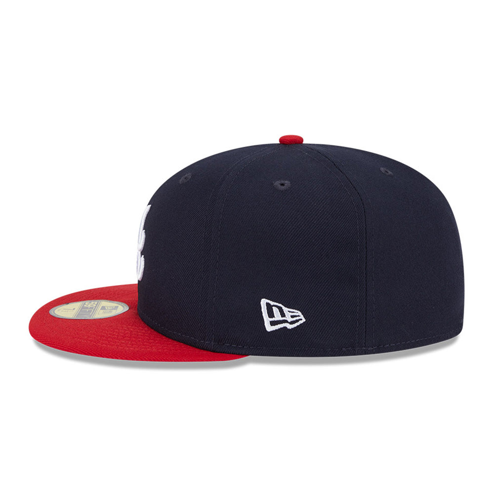 New Era Atlanta Braves MLB x Compound Navy 59FIFTY Fitted Cap