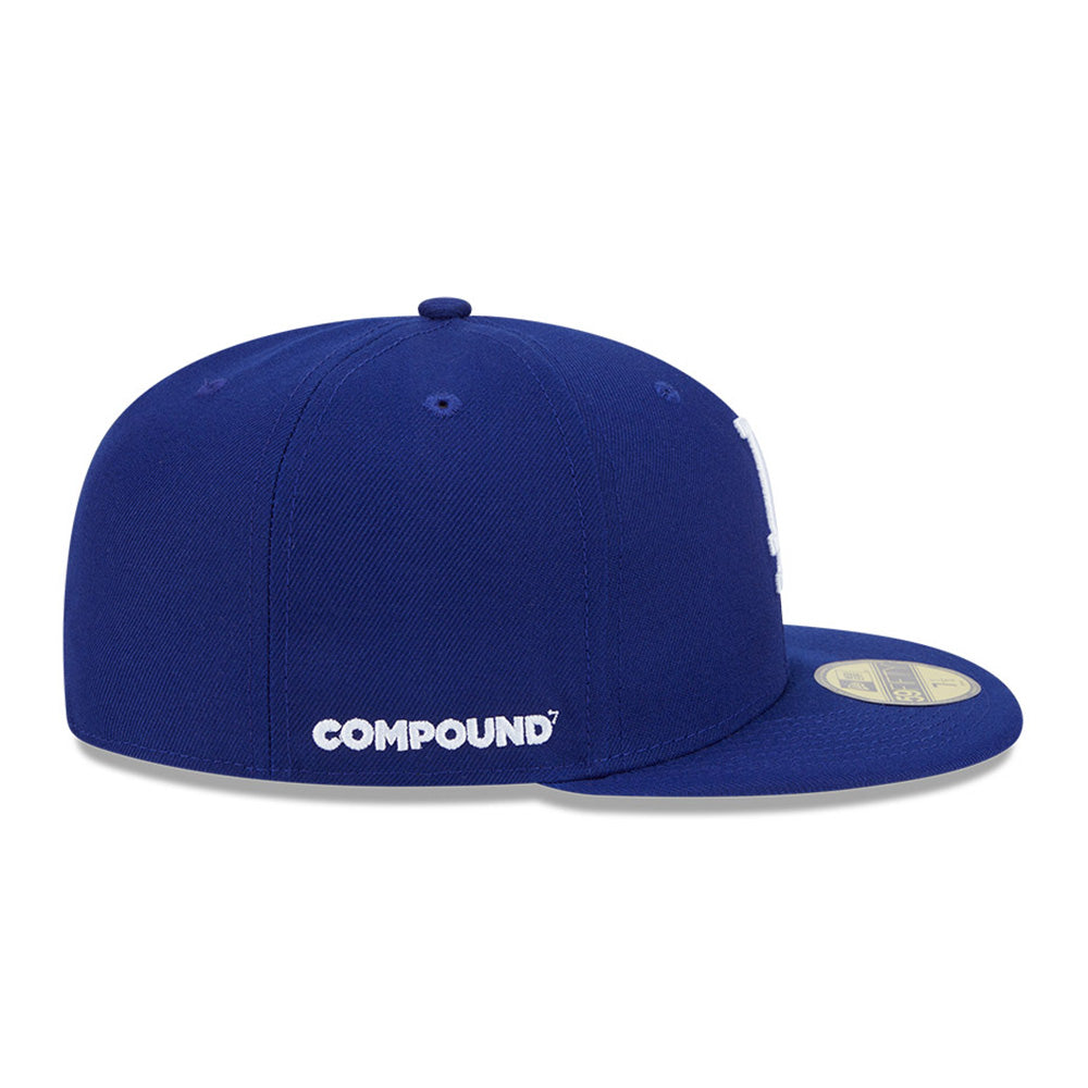 New Era Los Angeles Dodgers MLB x Compound Royal Blue 59FIFTY Fitted Cap