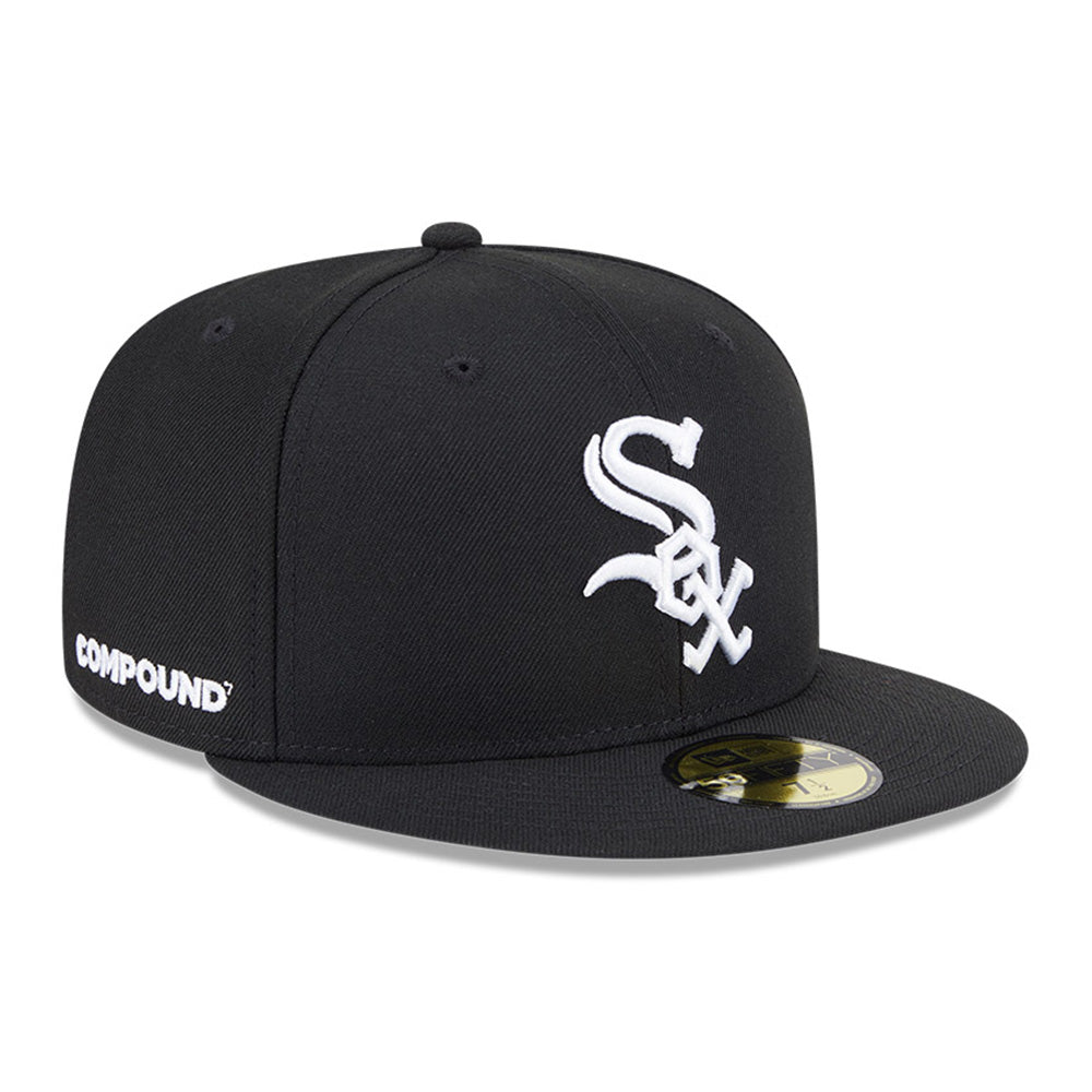 New Era Chicago White Sox MLB x Compound Black 59FIFTY Fitted Cap