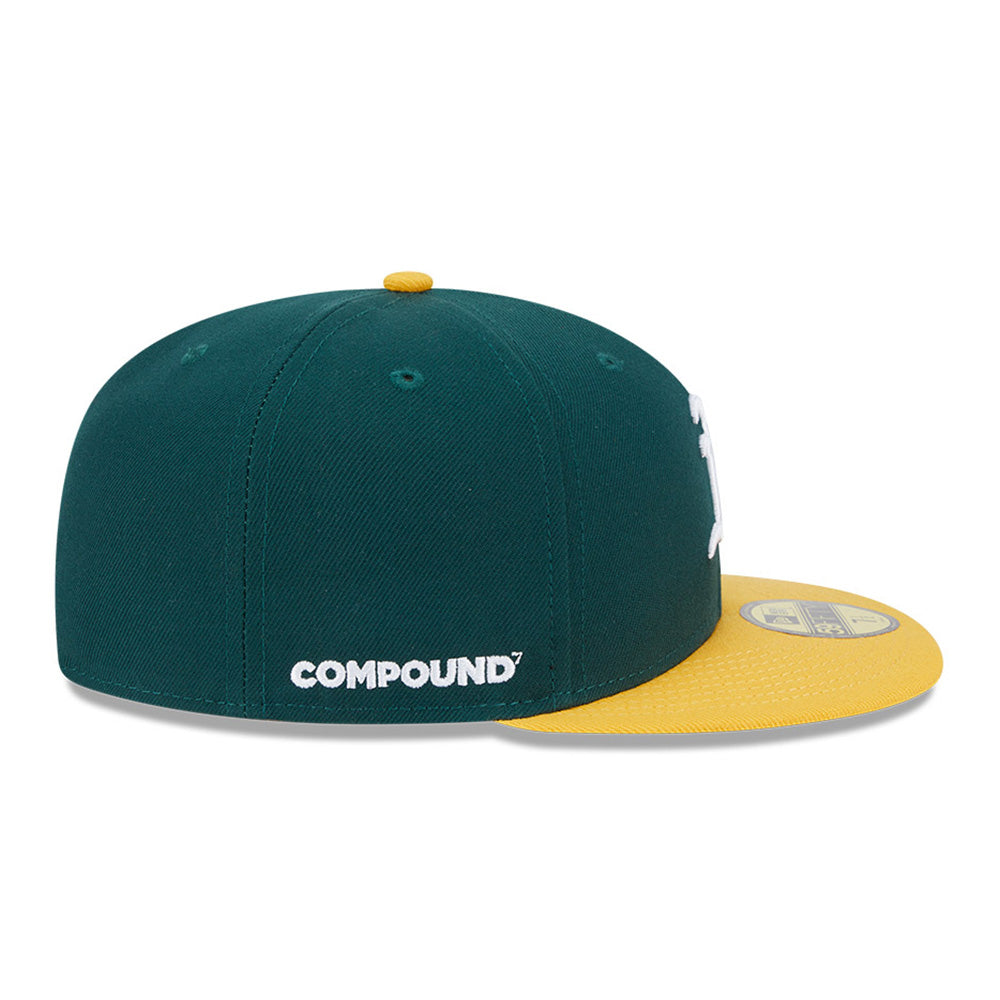 New Era Oakland Athletics MLB x Compound Green 59FIFTY Fitted Cap