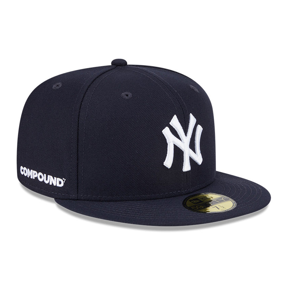 New Era New York Yankees MLB x Compound Navy 59FIFTY Fitted Cap