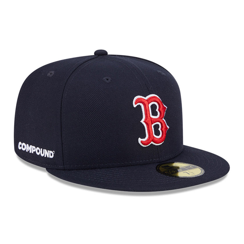 New Era Boston Red Sox MLB x Compound Navy 59FIFTY Fitted Cap