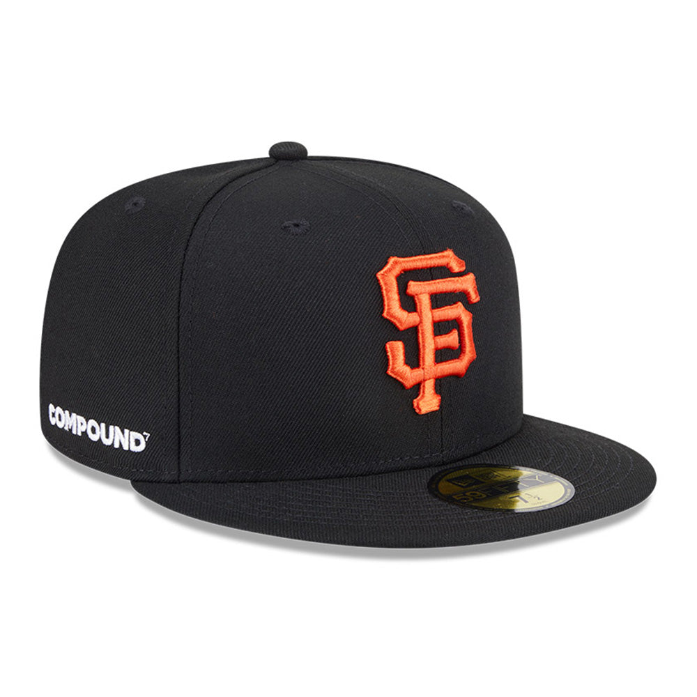 New Era San Francisco Giants MLB x Compound Black 59FIFTY Fitted Cap